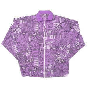 Vintage Water prints by Reyn Spooner Windbreaker Jacket